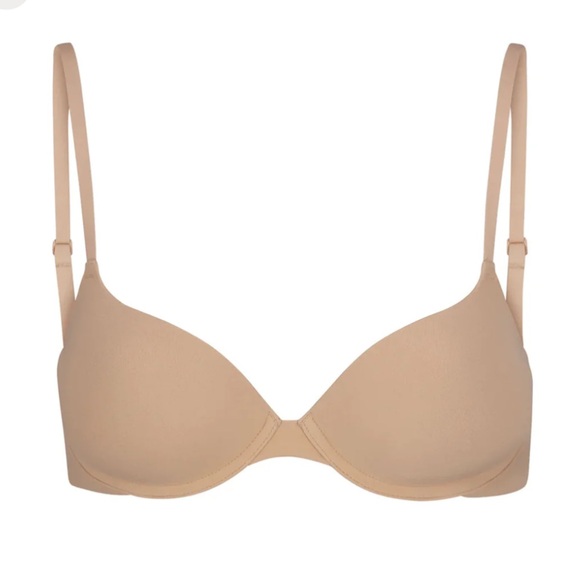 NEW SKIMS Fits Everybody Push Up Bra Clay NWT - Picture 2 of 4
